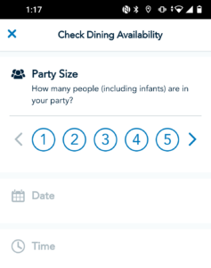 Dsineyland dining update