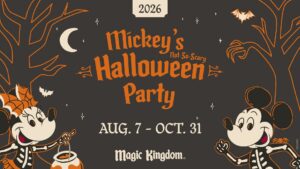 2026 Mickey's Not-so-Scary Halloween Party