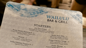 Wailulu Bar and Grill Review