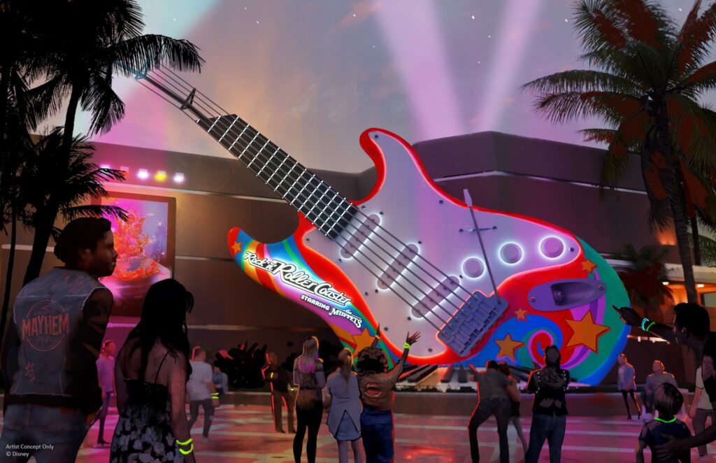 Rock n Roller Coaster New at Walt Disney World 
