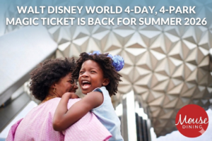4-Day, 4-Park Ticket Walt Disney World