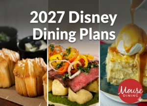 2027 Disney Dining Plans
