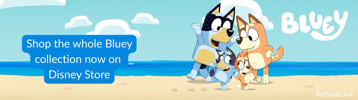 Bluey at Disney Store