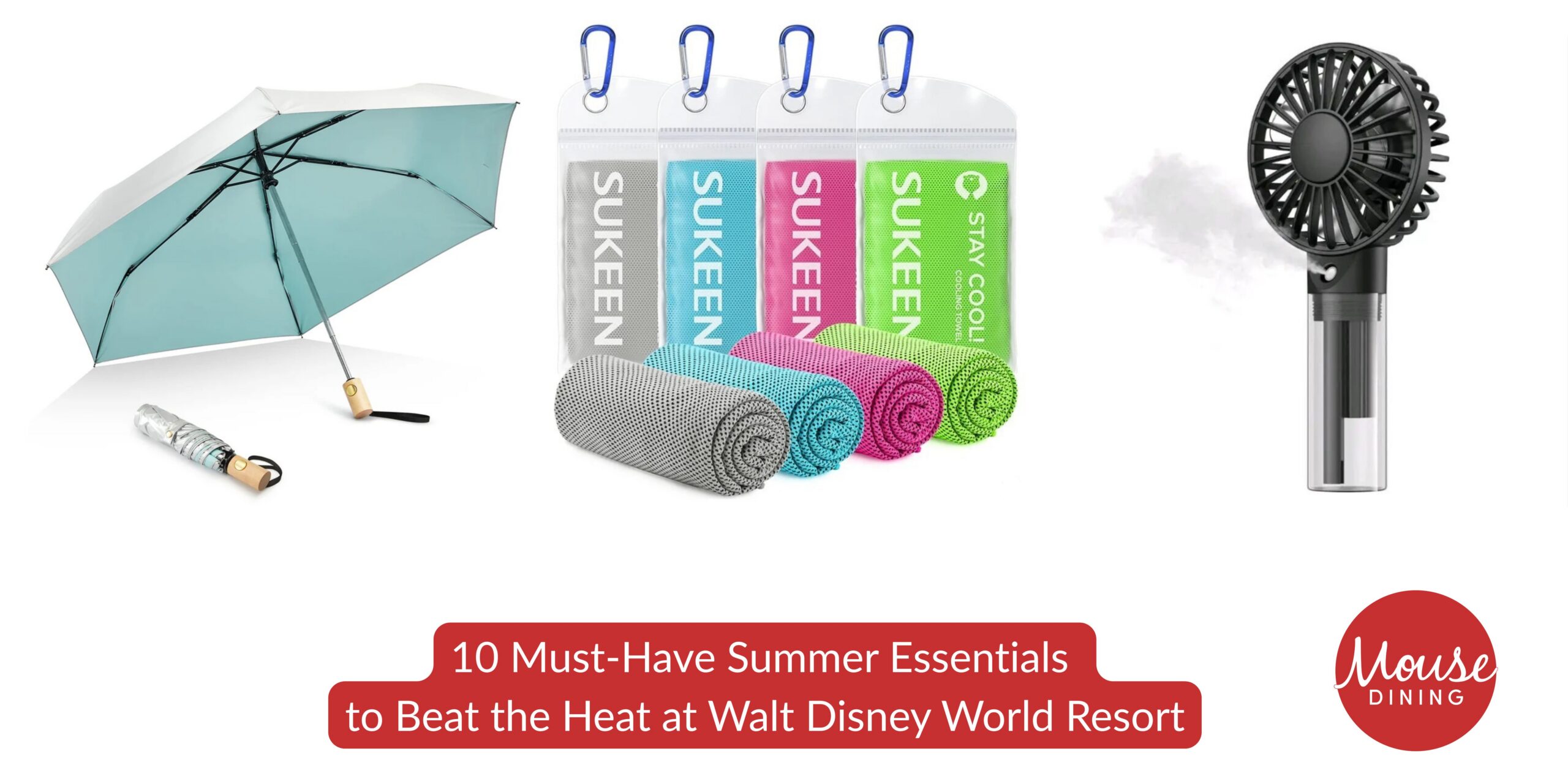 10 must have summer essentials for WDW