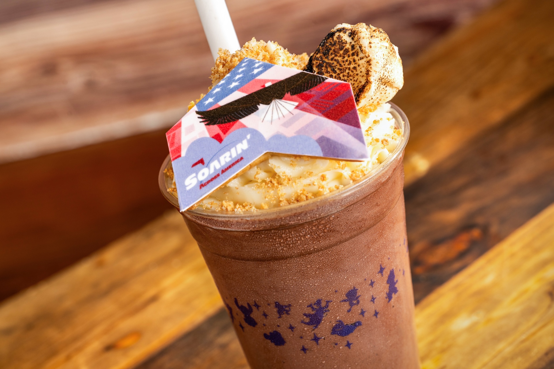 WDW Celebrates America Smores Shake