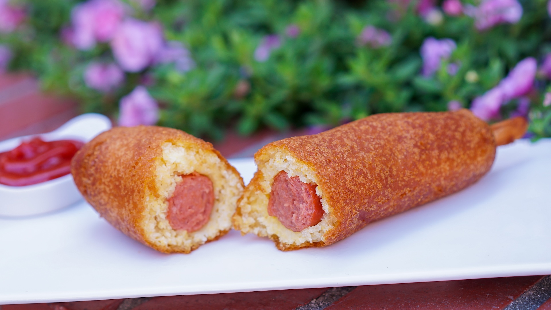 Corn Dog Disney Celebrates America