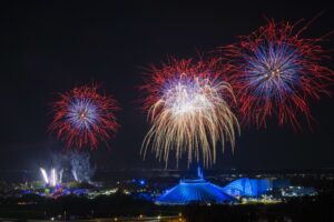 Fireworks at Magic Kingdom