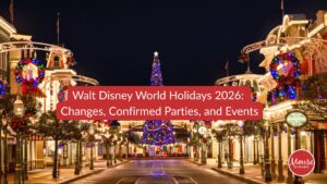 Walt Disney World Resort 2026 Holidays Header