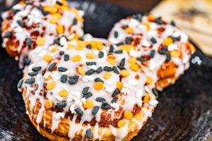 Halloween Cinnamon Roll