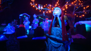 Sally in Haunted Mansion Holiday