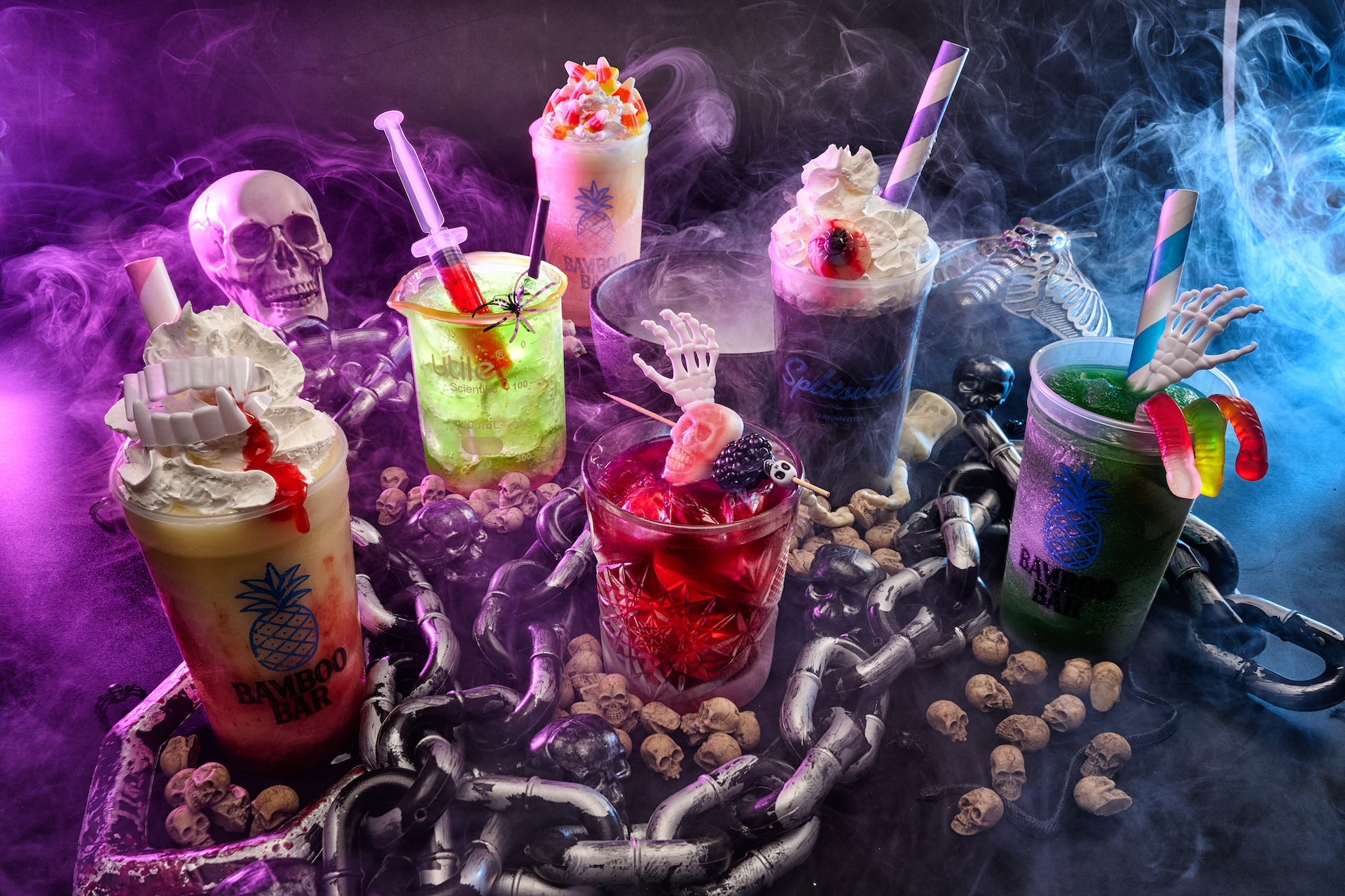 Splitsville Halloween Disney Springs Menu