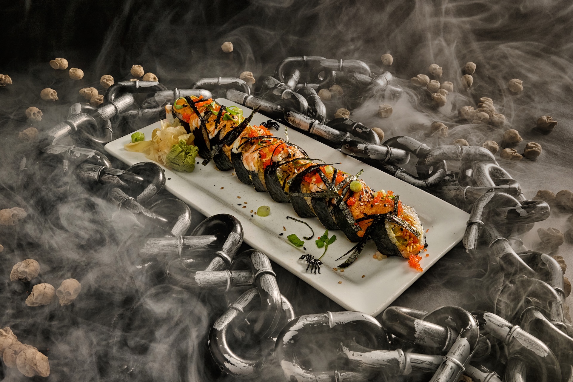 Halloween Sushi Splitsville