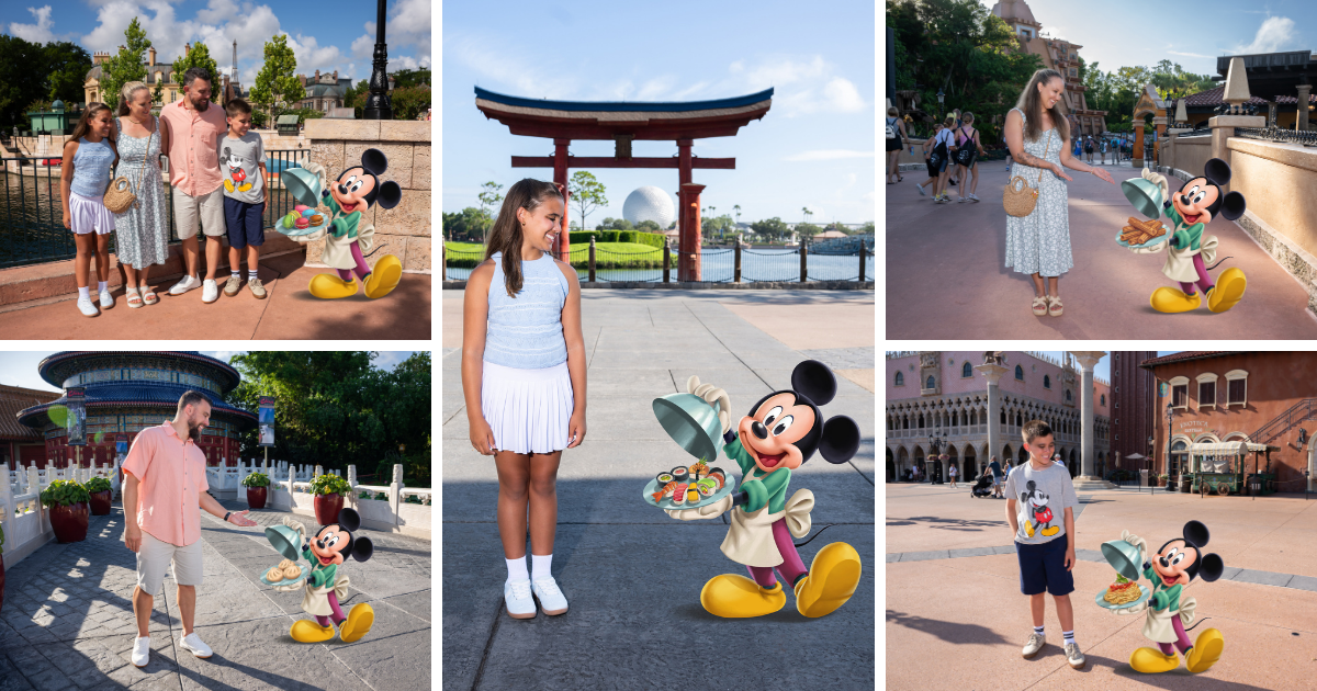 Food and Wine PhotoPass Collage
