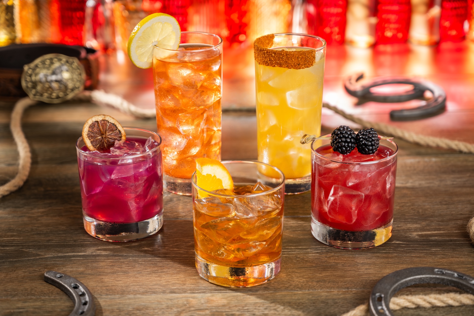 Diamond Horseshoe Cocktails