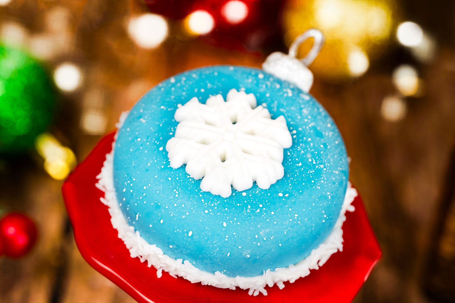 Snowflake Cake